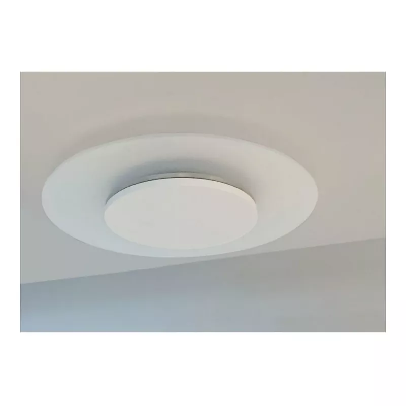 Synergy 21 LED plafón redondo transparente 12W RL nw