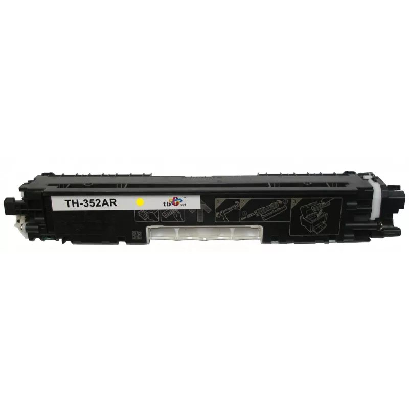 Tóner TB compatible con HP CF352A amarillo, 1000, ref