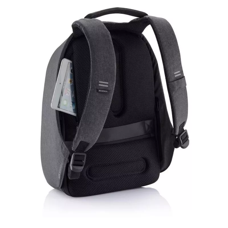 Mochila XDDESIGN P705.291 Anthracite — 18 L, compartimentos para portátil y tablet, cremallera principal con cierre