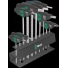 Wera Bicycle Set 6 Juego de llaves con mango en T, 10 piezas, en caja de almacenamiento (05004174001)