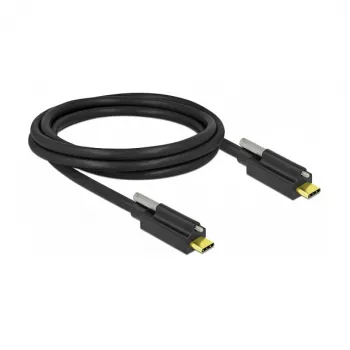 Cable USB Tipo-C DeLOCK 84138 2 m Negro