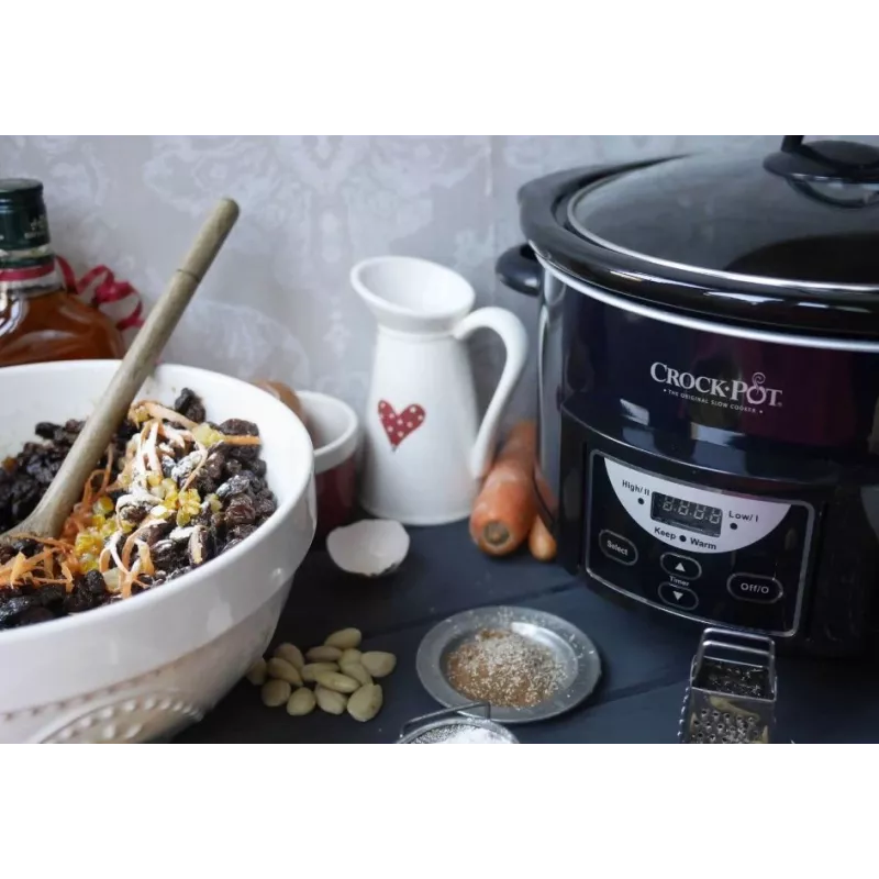 Olla de cocción lenta Crock-Pot SCCPRC507B-050 4,7 l (negra)