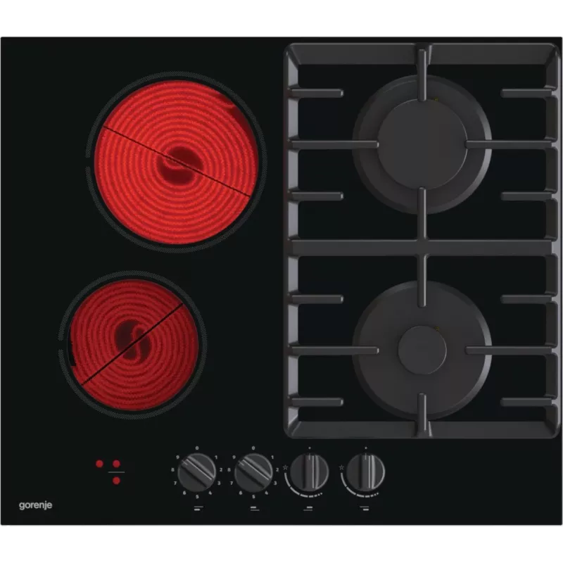 Gorenje GCE691BSC negro integrable 60 cm combinado 4 zona(s) de cocción