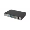 Switch Extralink VIRTUS V3 no gestionado L2 16x Fast Ethernet (10/100) PoE 1U negro