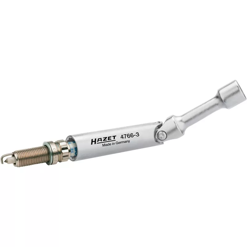 Llave de bujías Hazet 4766-3, 14 mm, accionamiento 3/8