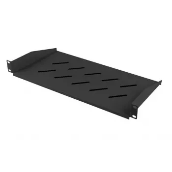 Lanberg AK-1014-B bandeja de 19 pulgadas 1U 483x220 mm, 25 kg, negro