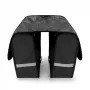 Bolsa doble para bicicleta Wozinsky 28 L negra WBB34BK
