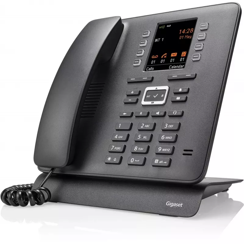 Teléfono IP Gigaset Maxwell C Negro TFT
