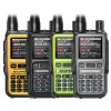 Walkie-talkie Baofeng UV-5R EU MINI USB-C Bluetooth VHF UHF banda aérea gris