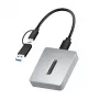 Docking station 1 puerto USB 3.2, M.2 NVMe