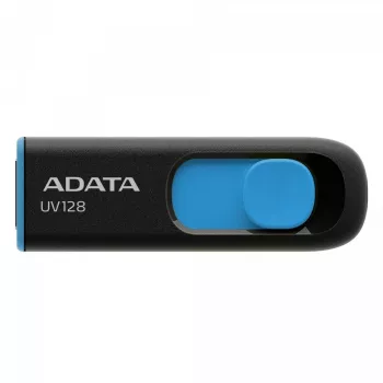 ADATA DashDrive UV128 32GB USB Stick USB Type-A 3.2 Gen 1 (3.1 Gen 1) Negro, Azul