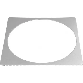 Marco de filtro EUROLITE 235 x 235 mm plata (41602587) para láminas de iluminación