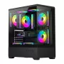 Caja de PC Darkflash C365 (negra) con 5 ventiladores incluidos
