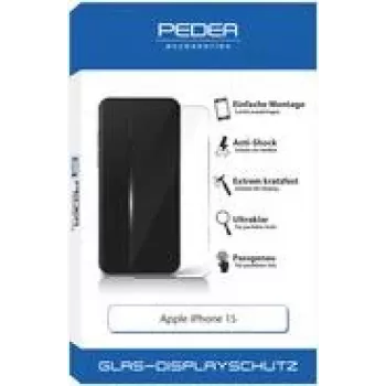 PEDEA Protector de pantalla para Apple iPhone 15 (50170098)