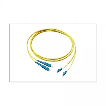 Cable de conexión de fibra óptica dúplex OS2 (monomodo, 9/125) LC/SC, 5 m, Good Connections® (LW-905LS)