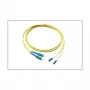 Cable de conexión de fibra óptica dúplex OS2 (monomodo, 9/125) LC/SC, 5 m, Good Connections® (LW-905LS)
