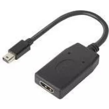 Adaptador de cable de vídeo Lenovo 4X90Q93976 Mini DisplayPort a HDMI Negro