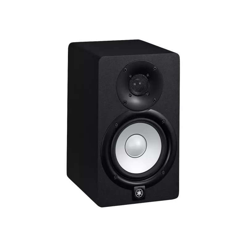 Altavoz de 2 vías YAMAHA HS5 — woofer de 5 pulgadas, tweeter de 1 pulgada, 70 W RMS, 54–30000 Hz, con cable, entrada XLR, carcasa de MDF