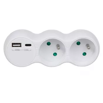 Enchufe con control remoto por Wi-Fi MACLEAN GB720 F – Type F, máx. 3680 W, temporizador, Android/iOS/Alexa/Google Home, monitorización del consumo energético