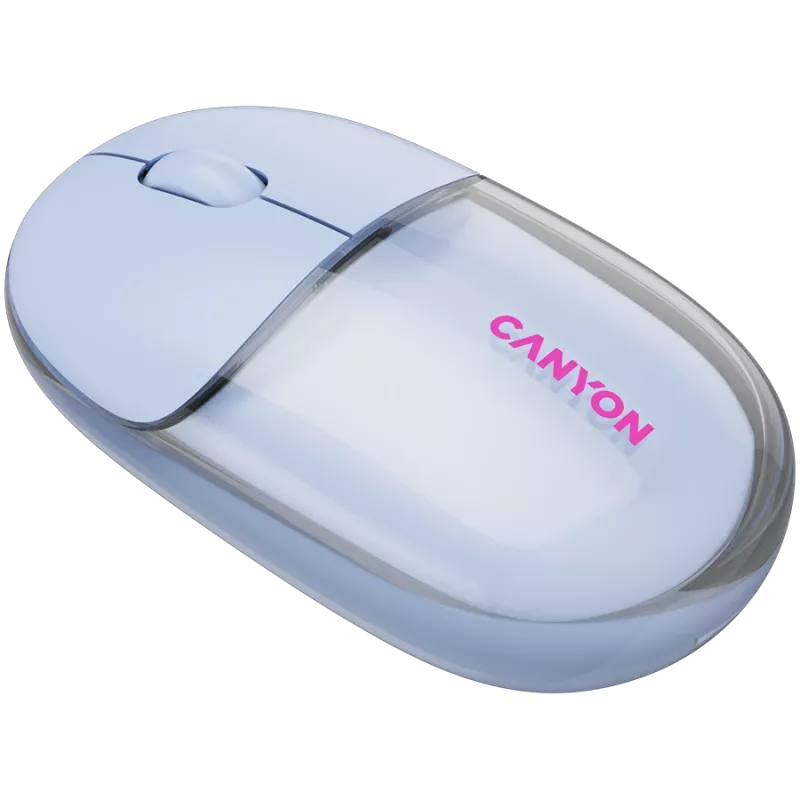 Canyon On Click 24 – ratón óptico inalámbrico 2 en 1 Bluetooth / 2,4 GHz – 1200 dpi – batería