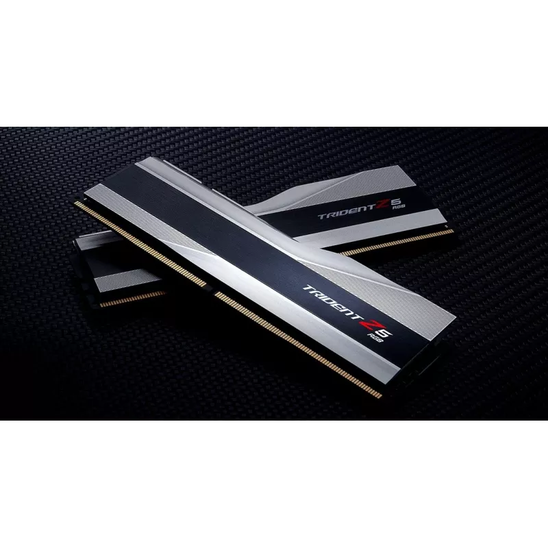 Memoria RAM 32GB DDR5 5600 CL28 Trident Z5 RGB plata