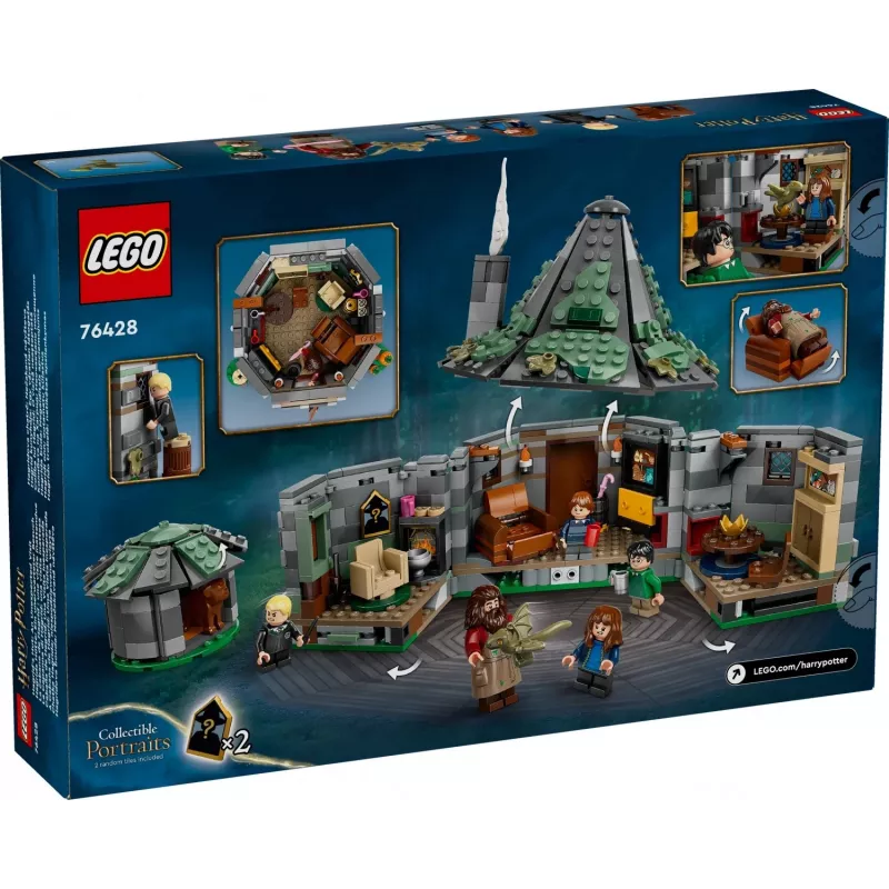 LEGO HARRY POTTER 76428 La cabaña de Hagrid – Una visita inesperada