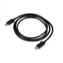 Cable DisplayPort Akyga AK-AV-10, conector/conector, conectores dorados, 1,8 m, negro