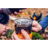 Hornillo de camping olla + quemador