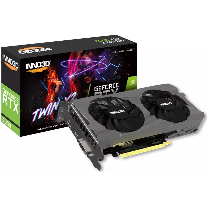 Tarjeta gráfica Inno3D GeForce RTX 3050 6 GB GDDR6