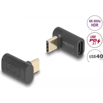 Adaptador USB DeLOCK 60246 40 Gbps USB Type-C PD 3.1 240 W 8K 60 Hz