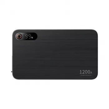 Powerbank/Arrancador Baseus Pro+ Arrancador de coche, 12000mAh, 1200A, USB (Negro)