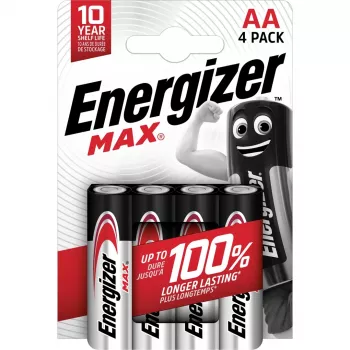 Pila Energizer Max AA pila alcalina de un solo uso, 1,5 V