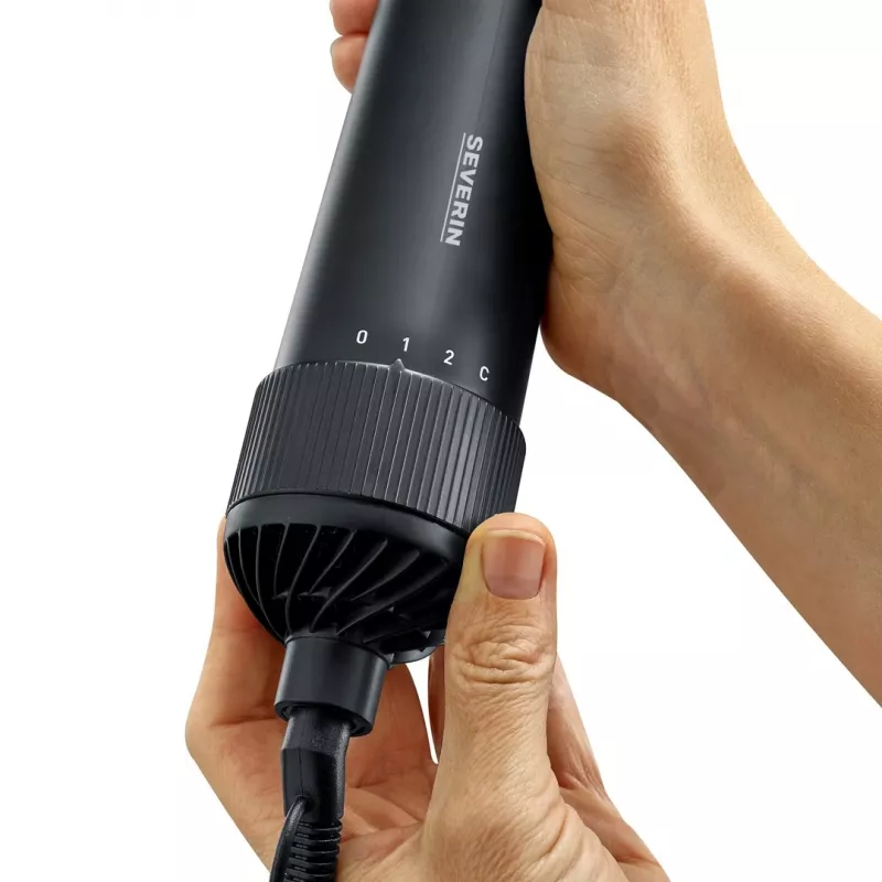 Cepillo de aire caliente Severin WL 0241 Warm negro 1000 W 1,8 m