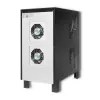 Sistema de alimentación ininterrumpida QOLTEC 53949 trifásico 15 kVA 12 kW con LCD