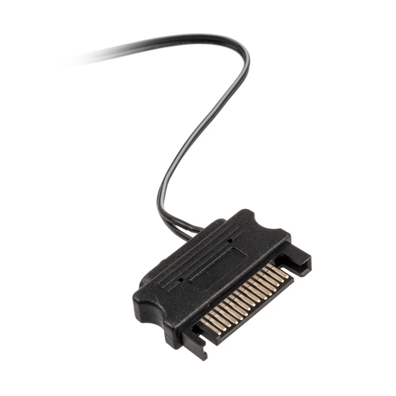 Cable en Y para ventilador Kolink 1 a 4 PWM 35 cm, 4 pines PWM a 4×4 pines PWM + SATA