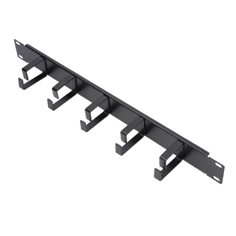 Panel de gestión de cables Extralink 6001 — Carcasa de acero, Negro