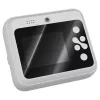 Cámara instantánea SAVIO AN-01 para niños, blanca, LCD de 6,1 cm (2,4″), MicroSDHC hasta 32 GB, USB-C, batería de 1200 mAh, sin flash integrado