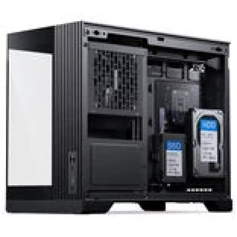 Caja de PC PHANTEKS XT V3, caja mini, mATX, cristal templado – incluye 3 ventiladores de 120 mm, negro