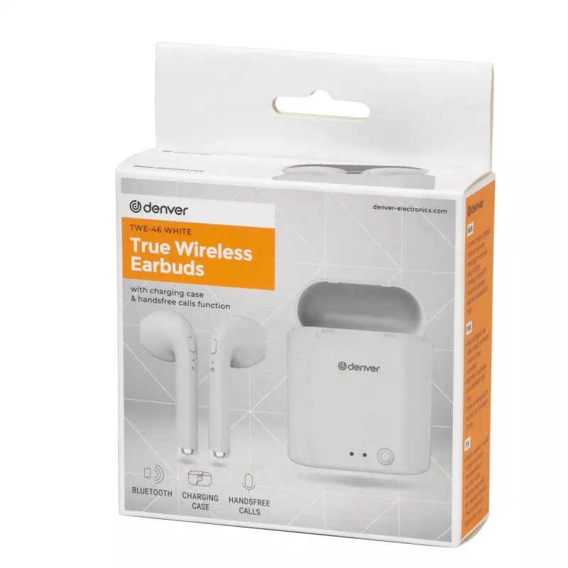 Auriculares Denver TWE-46WHITE
