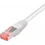 Tecline exertis Connect - Cable de red - RJ-45 (M) a RJ-45 (M) - 10 m - Cable SSTP - CAT 6 - Libre de halógenos - blanco (71510W)