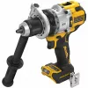 DeWalt DCD1007NT-XJ taladro atornillador percutor inalámbrico 18 V XR, motor sin escobillas, 2250 rpm, portabrocas sin llave de 13 mm, 169 Nm, 1,85 kg, sin batería