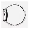 Correa Nomad NM1A4HSXS0 para reloj deportivo, acero inoxidable, plata, ancho 35 mm, 108,9 g