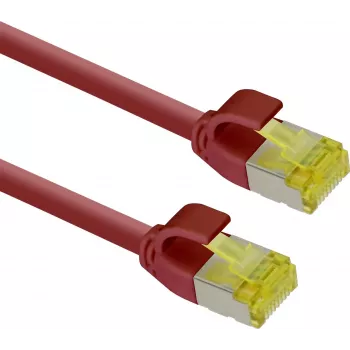 Cable de parcheo helos Ultra slim RJ-45 macho a RJ-45 macho 10 m S/FTP Cat6a