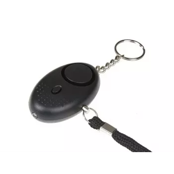 Alarma personal GUARD YC-003-BL — 120 dB, linterna LED, pilas LR41, dispositivo de seguridad portátil