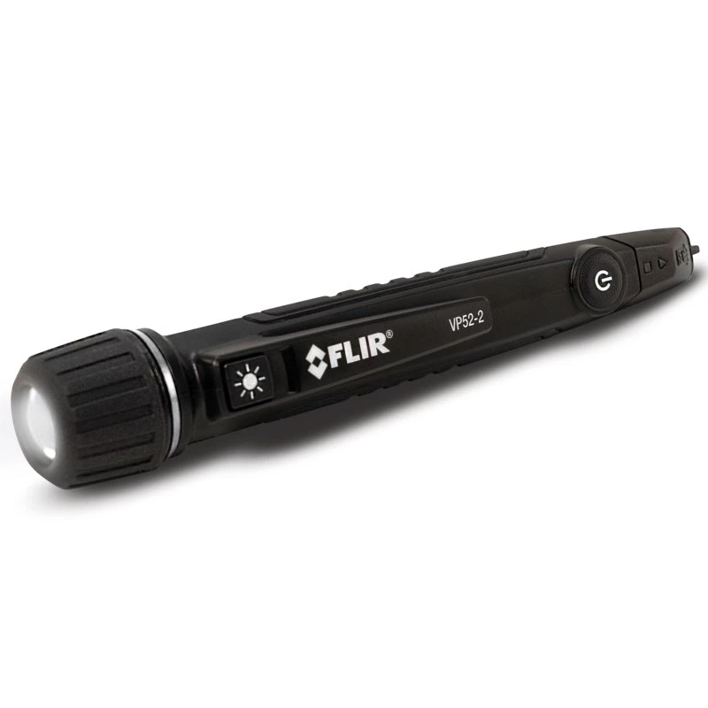 Comprobador de tensión sin contacto FLIR VP52-2 CAT IV 1000 V LED, vibración, acústico formato de bolsillo negro