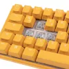 Teclado gaming Ducky One 3 SF amarillo USB mecánico RGB LED