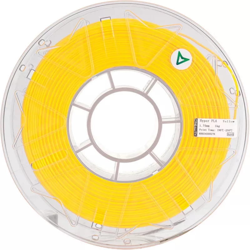 Material de impresión 3D Creality 3D 3301010469 Poliláctido (PLA) Amarillo 1 kg