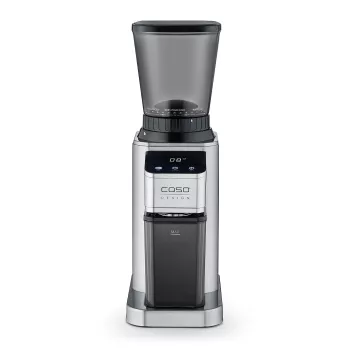 Caso Molinillo de café | Barista Chef acero inoxidable | 150 W | Capacidad de granos de café 250 g | Número de tazas 12 uds. | Acero inoxidable
