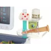Extralink Toys set de juego interactivo de médico, carrito médico grande de juguete