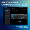 Teclado mecánico gaming con cable Logitech G915 X negro con iluminación RGB